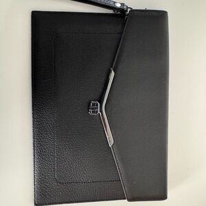 Botkier Valentina envelope Elegant Black Leather bag